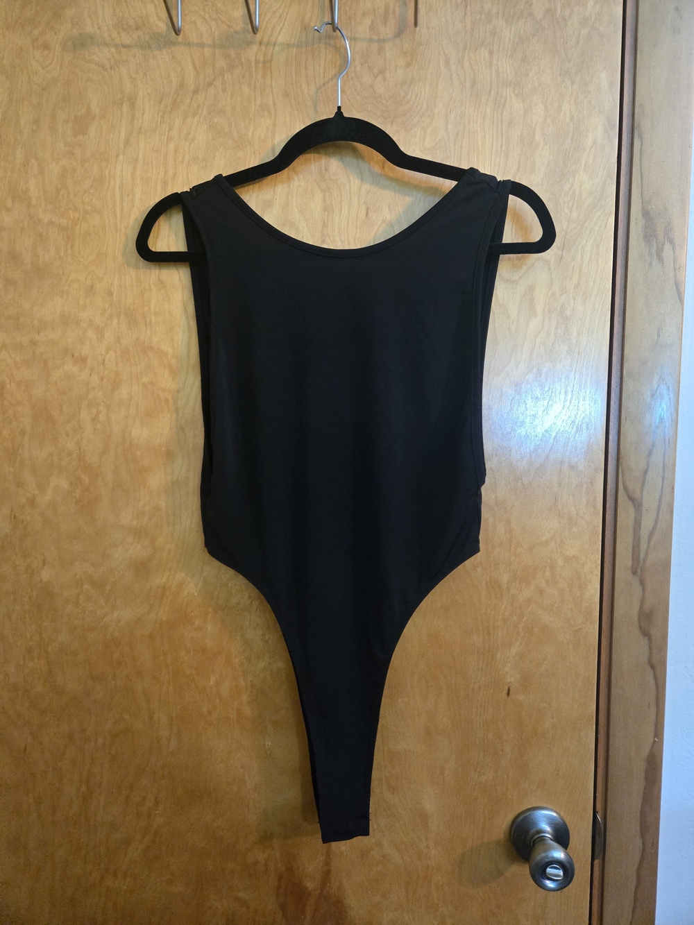 Black One-Piece Bodysuit